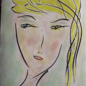 Painting titled "Ma douce" by Sergentdelire, Original Artwork