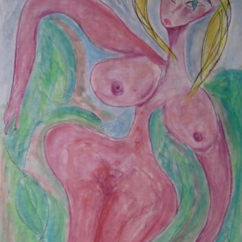 Malerei mit dem Titel "Taille fine" von Sergentdelire, Original-Kunstwerk, Öl
