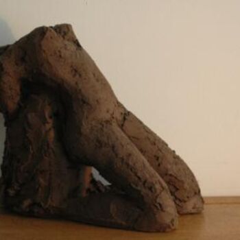 Sculpture intitulée "Pose renversée" par Serge Tailler, Œuvre d'art originale