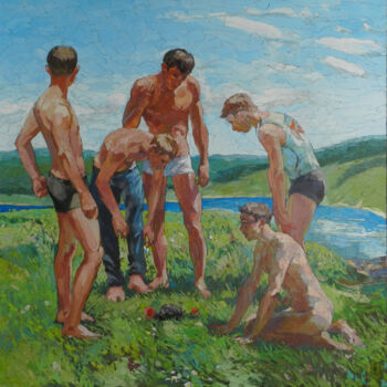 Malarstwo zatytułowany „Hoglet” autorstwa Sergey Sovkov, Oryginalna praca