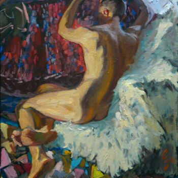 Painting titled "Etude №111" by Sergey Sovkov, Original Artwork