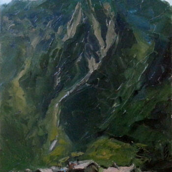 Painting titled "View of Bovin mount…" by Sergey Sovkov, Original Artwork