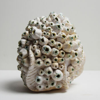 Sculpture intitulée "Sea Fruit 3" par Sergey Sovkov, Œuvre d'art originale, Céramique