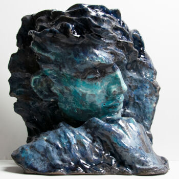 雕塑 标题为“Ocean” 由Sergey Sovkov, 原创艺术品, 陶瓷