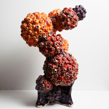 Escultura titulada "Sea Fruit 4" por Sergey Sovkov, Obra de arte original, Cerámica