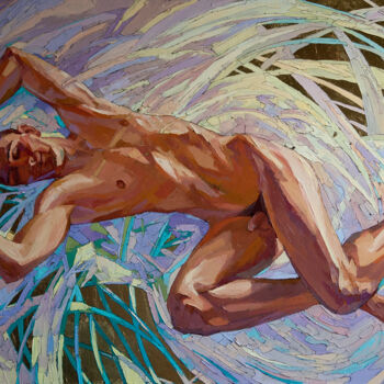 Pittura intitolato "Morning dream" da Sergey Sovkov, Opera d'arte originale, Olio