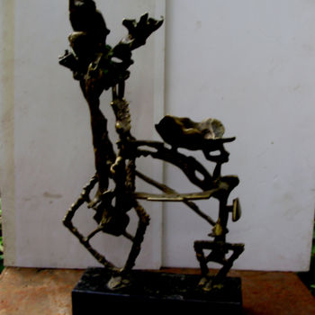 Rzeźba zatytułowany „Centaur” autorstwa Sergey Uvarov, Oryginalna praca, Metale