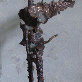 Скульптура под названием "Ikarus" - Sergey Uvarov, Подлинное произведение искусства