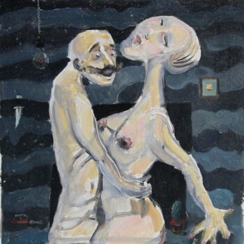 Картина под названием "Masterpiece by S.Ve…" - Sergey Veda, Подлинное произведение искусства, Масло