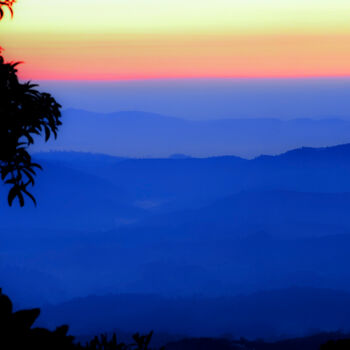 Fotografía titulada "Montanhas ao amanhe…" por Sergio Assis, Obra de arte original, Fotografía digital