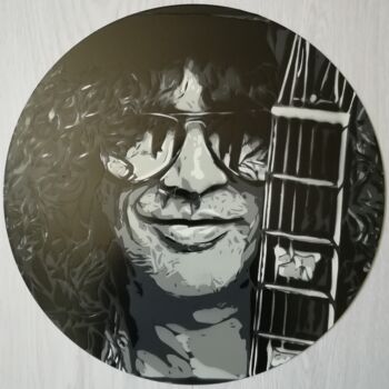 "Slash" başlıklı Tablo Sérgio Clemente tarafından, Orijinal sanat, Akrilik