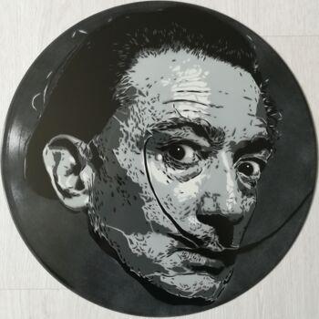 Painting titled "Dali" by Sérgio Clemente, Original Artwork, Spray paint