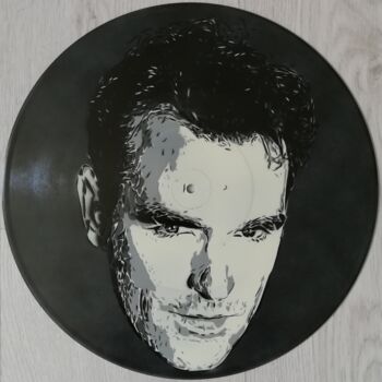 Картина под названием "Morrissey from The…" - Sérgio Clemente, Подлинное произведение искусства, Акрил