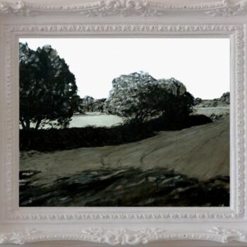 Painting titled "Matorral Empordanés…" by Sergio Decoster, Original Artwork