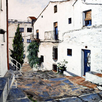 Painting titled "Cadaqués II" by Sergio Decoster, Original Artwork