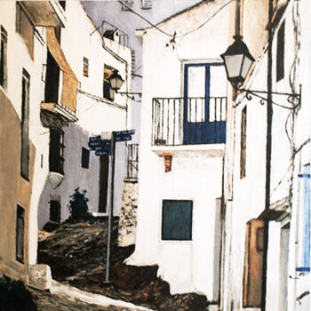 Painting titled "Cadaqués V" by Sergio Decoster, Original Artwork