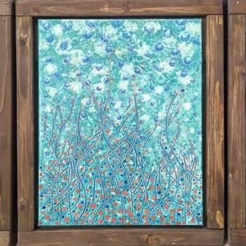 Peinture intitulée "Bloom" par Sergio Tripodi, Œuvre d'art originale, Huile Monté sur Châssis en bois