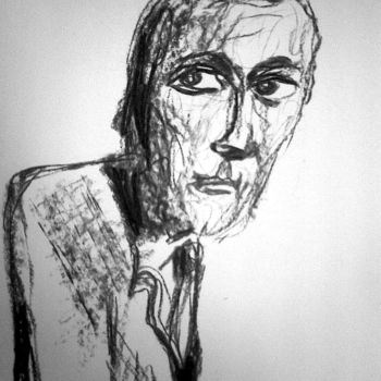 Drawing titled "uomo" by Sergio Verry, Original Artwork