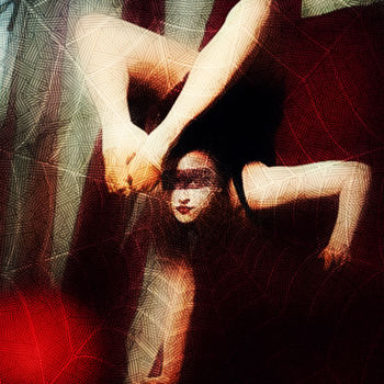 Digitale Kunst getiteld "La femme araignée" door Sergio, Origineel Kunstwerk, Foto Montage