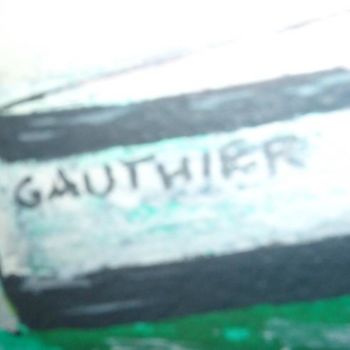 Drawing titled "Gauthier" by Sérgio Vieira Da Silva - Sévis, Original Artwork