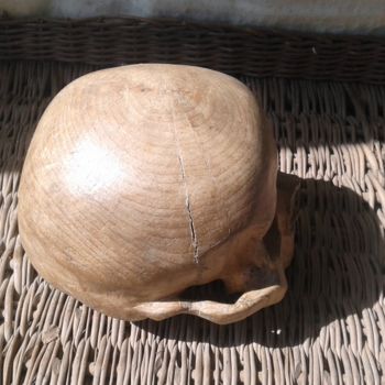 Sculpture intitulée "skull" par Ujvarosi, Œuvre d'art originale