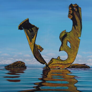 Картина под названием "Remember Me" - Serguei Borodouline, Подлинное произведение искусства, Акрил
