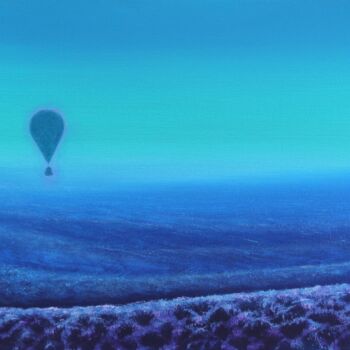 Painting titled "Baloon-I" by Serguei Borodouline, Original Artwork, Acrylic