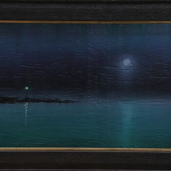 Картина под названием "Pharos" - Serguei Borodouline, Подлинное произведение искусства, Масло