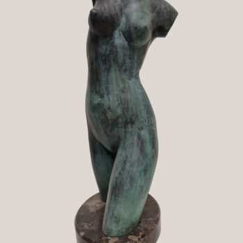 Sculptuur getiteld "Torso" door Serhii Brylov, Origineel Kunstwerk, Bronzen