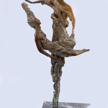 「In the world of the…」というタイトルの彫刻 Serhii Brylovによって, オリジナルのアートワーク, ブロンズ