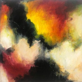 Malerei mit dem Titel "Colorful Paintings…" von Serhii Sakharov, Original-Kunstwerk, Acryl Auf Keilrahmen aus Holz montiert