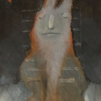 Картина под названием "Wolves" - Sergii Shkoliar, Подлинное произведение искусства, Акрил