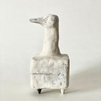 Rzeźba zatytułowany „"GEOMETRY OF BIRDS.…” autorstwa Marina Shavyrina-Shkoliar, Oryginalna praca, Polimerowa glina