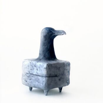 Скульптура под названием ""GEOMETRY OF BIRDS.…" - Marina Shavyrina-Shkoliar, Подлинное произведение искусства, Полимерная гл…