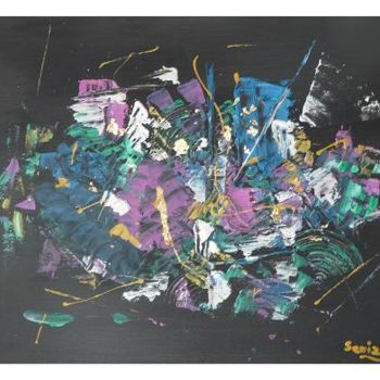 Malerei mit dem Titel "Subterfuge" von Seria, Original-Kunstwerk, Öl