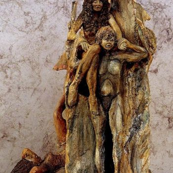 Sculpture titled "JOURNEY VESSEL III:…" by Serinity Knight, Original Artwork