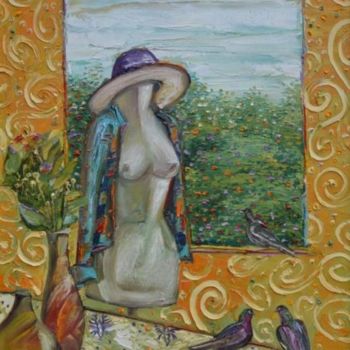 Painting titled "Aristocrat Nest" by Sete, Original Artwork, Oil