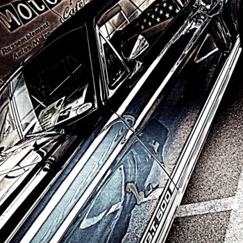 Photography titled "Vintage "Ford AS Co…" by Stephan Serris, Original Artwork, Digital Photography Mounted on Aluminium
