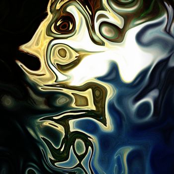 Цифровое искусство под названием "The Nautil Fish" - Stephan Serris, Подлинное произведение искусства, Цифровая живопись Уст…
