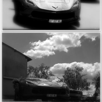 Fotografía titulada "Corvette C7 II" por Stephan Serris, Obra de arte original, Fotografía digital