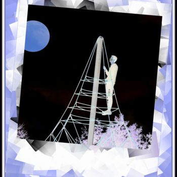 Фотография под названием "Regard Vers la Lune…" - Stephan Serris, Подлинное произведение искусства, Цифровая фотография
