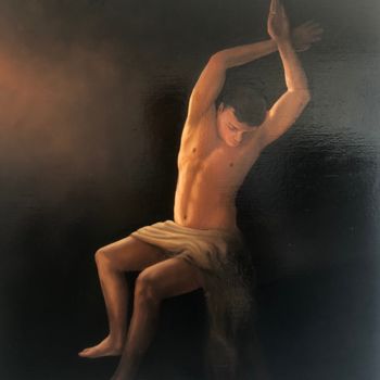 Peinture intitulée "Sacrifice" par Serge Serednitski, Œuvre d'art originale, Huile