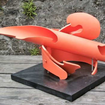 Rzeźba zatytułowany „Sculpture abstraite…” autorstwa Servin, Oryginalna praca, Plastik