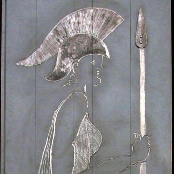 Collages titled "Athena-detail" by Servin, Original Artwork