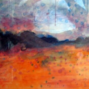 Digital Arts titled "landscape_Watercolo…" by Sesha, Original Artwork