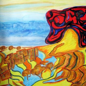 「Landscape in Abstra…」というタイトルのデジタルアーツ Seshaによって, オリジナルのアートワーク