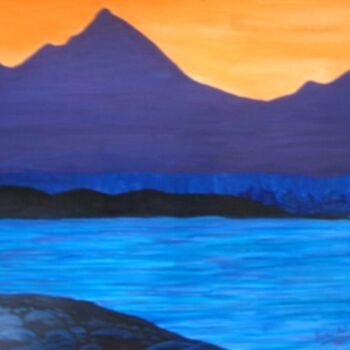 Digital Arts titled "Landscape--Calmness" by Sesha, Original Artwork