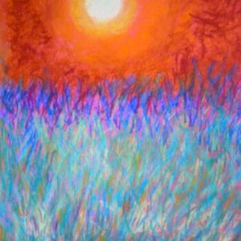 Arte digital titulada "Sunset" por Sesha, Obra de arte original, Oleo