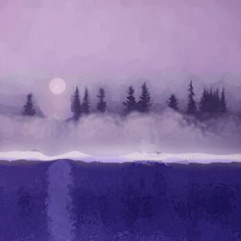 Digital Arts titled "Winter's Cold" by Sesha, Original Artwork