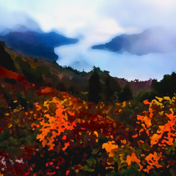 Digital Arts titled "Art In Nature-P1" by Sesha, Original Artwork, Oil